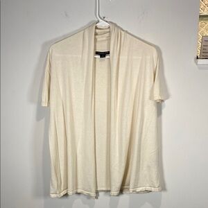 August Silk Cream Cardigan